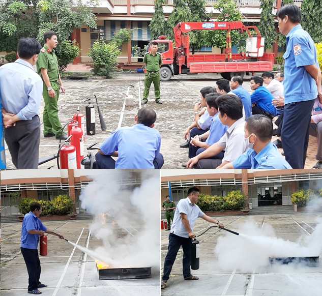 Tập huấn phòng cháy chữa cháy cơ sở năm 2020