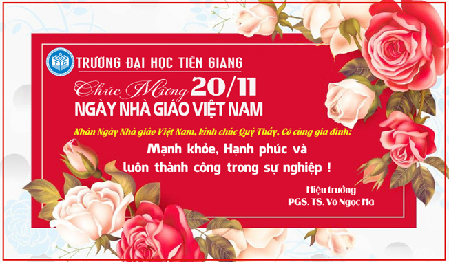 Thư chúc mừng Ngày nhà giáo Việt Nam 20/11/2022