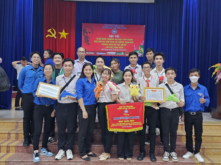 Sinh viên khoa Kỹ thuật Công nghệ đạt giải Nhì hội thi “Sinh viên Trường Đại học Tiền Giang học tập và làm theo tư tưởng, đạo đức, phong cách Hồ Chí Minh” lần VIII, năm 2023