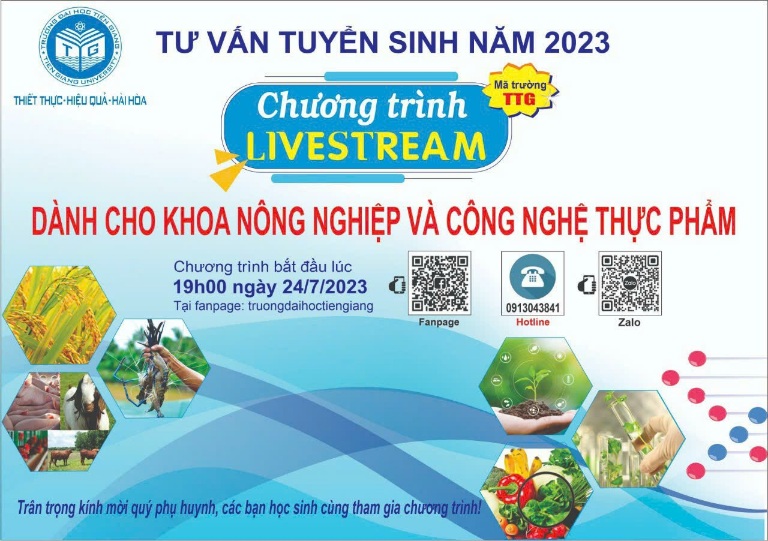 Livestream tư vấn hướng nghiệp và tuyển sinh năm 2023