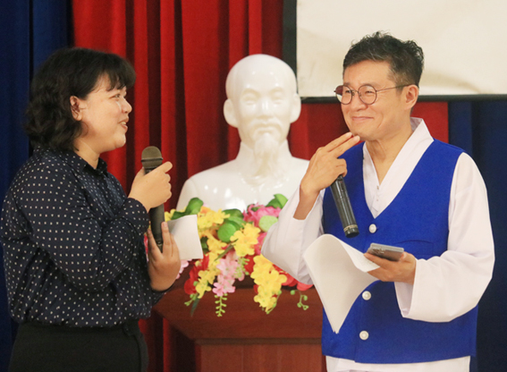 Sôi nổi chương trình giao lưu văn hóa Hàn Quốc tại Trường ĐH Tiền Giang