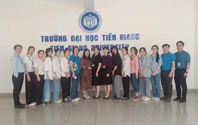 Trường Đại học Tiền Giang tiếp Nhà tài trợ và đại diện Tổ chức ...