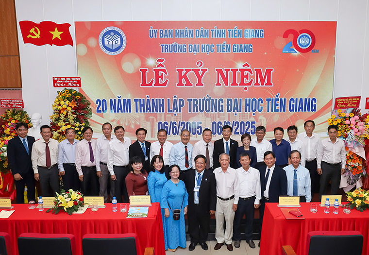 Hình ảnh Lễ kỷ niệm 20 năm thành lập Trường Đại học Tiền Giang