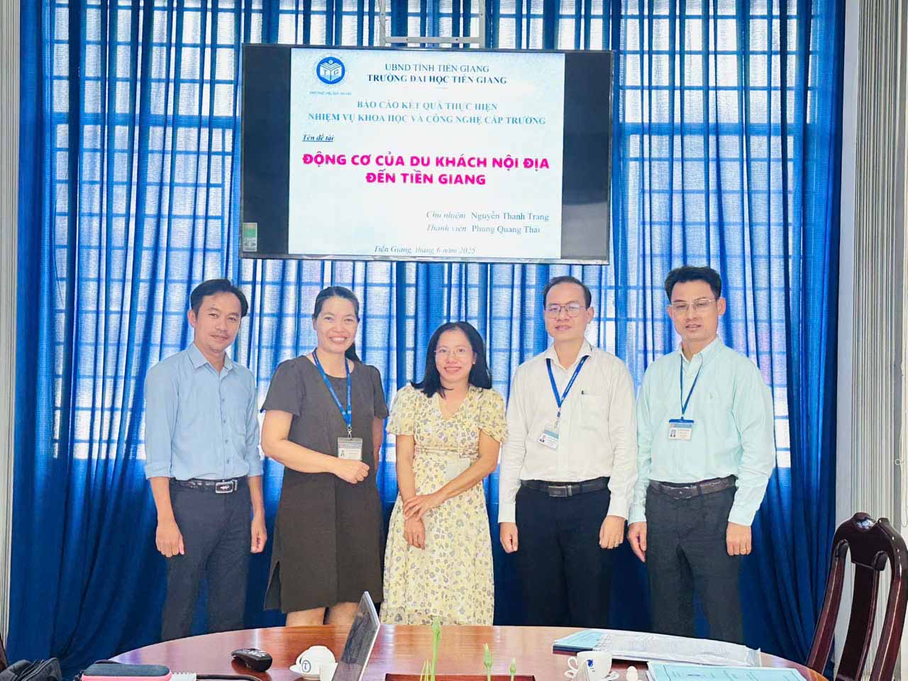 Đánh giá kết quả nhiệm vụ khoa học và công nghệ cấp Trường: “Động ...