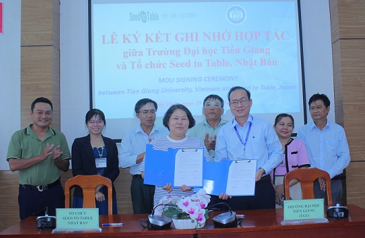 Ký kết biên bản ghi nhớ hợp tác giữa Trường Đại học Tiền Giang ...