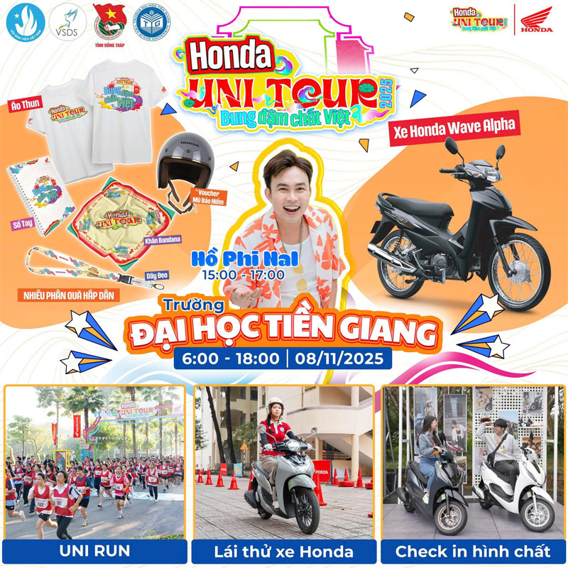 Chuỗi hoạt động “Uni-Tour” năm 2025, nhiều giải thưởng - phần quà hấp dẫn ...