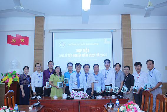 Đội ngũ Tiến sĩ – Nền móng vững chắc cho sự phát triển của Trường Đại học Tiền Giang