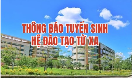 Thông báo tuyển sinh hệ từ xa Đợt 1 năm 2026