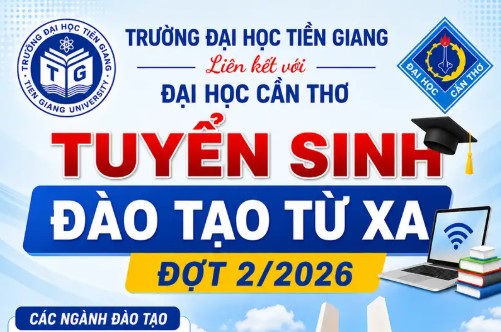 Thông báo về việc tuyển sinh trình độ đại học đào tạo từ xa Đợt 2 năm 2026