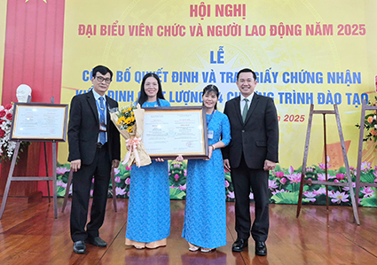 Dấu ấn nổi bật trong công tác kiểm định chất lượng, nghiên cứu khoa học và hợp tác quốc tế của Trường Đại học Tiền Giang