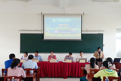 Gặp gỡ phụ huynh sinh viên ngành Cao đẳng Giáo dục mầm non K26 của Trường Đại học Tiền Giang