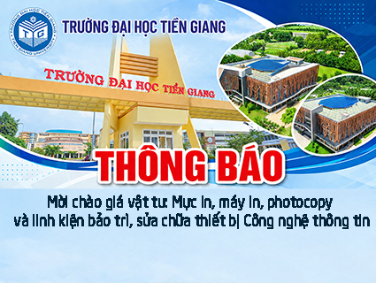 Thông báo mời chào giá vật tư mực in, máy in, photocopy và linh kiện bảo trì, sửa chữa thiết bị Công nghệ thông tin