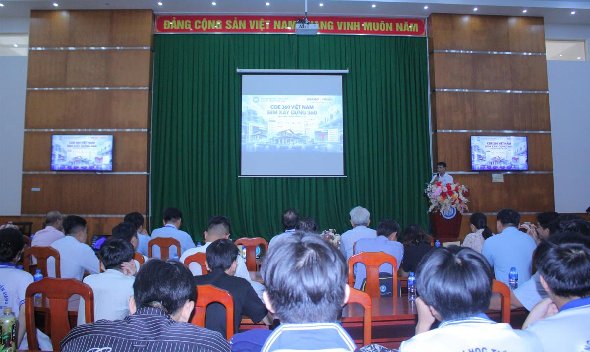 Trường Đại học Tiền Giang tổ chức tọa đàm về chuyển đổi số, đào tạo BIM-CDE và ứng dụng phần mềm trong đào tạo, nghiên cứu