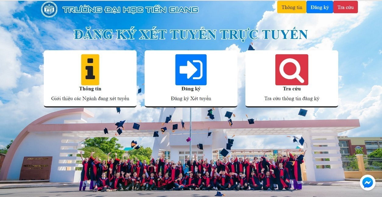 Đăng ký xét tuyển trực tuyến