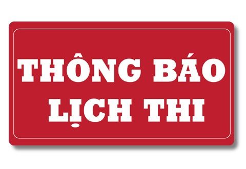 LỊCH THI MÔN GDQP HỌC KỲ I NĂM HỌC 2021-2022