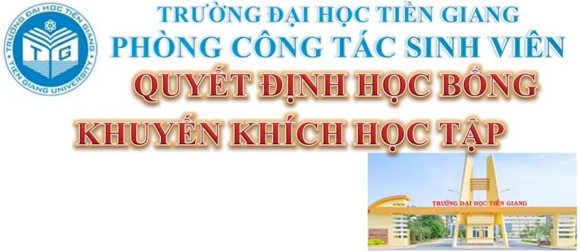 Quyết định về việc cấp học bổng khuyến khích học tập học kỳ II năm học 2021-2022