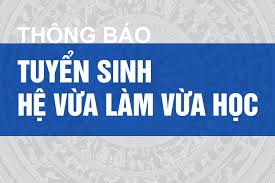 Thông báo tuyển sinh hệ VLVH của Trường ĐHCT (đợt 2 - 2023)