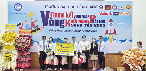 	“Chanh dây Plus” xuất sắc giành Giải Đặc biệt Cuộc thi “Sinh viên khởi nghiệp đổi mới sáng tạo” năm